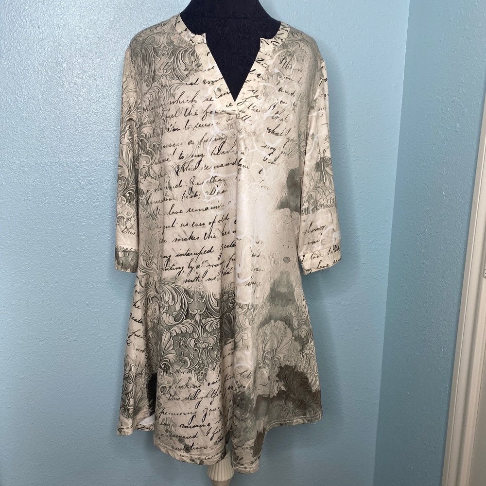 Azalea by Firmiana Plus Size Tunic Dress